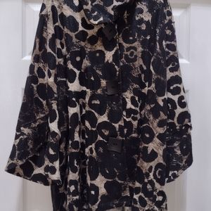 Plus size tunic coat /top